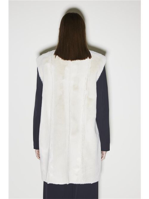 Gilet lungo reversibile in montone sintetico KAOS | RI1LE017/1096